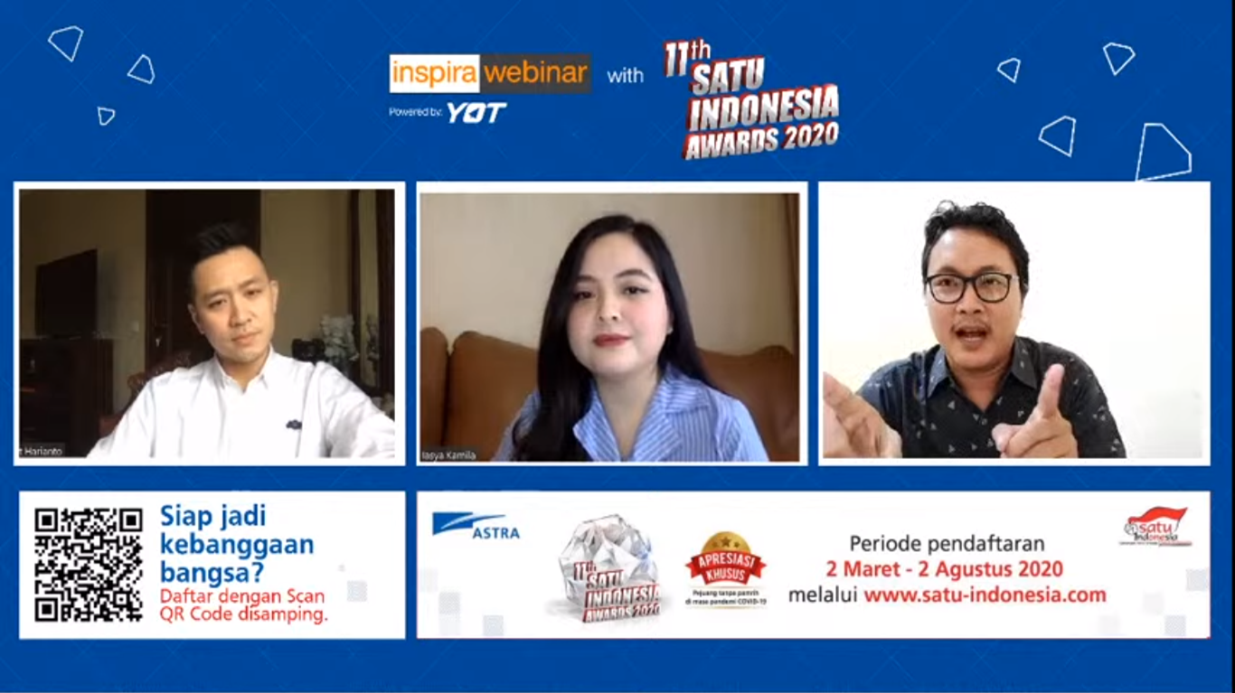 SATU Indonesia Awards 2020 Holds Discussion on Education as the Key of Civilization